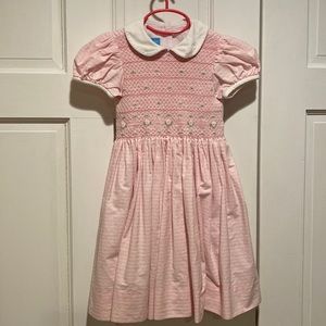 Anavini hand smocked dress, 4T